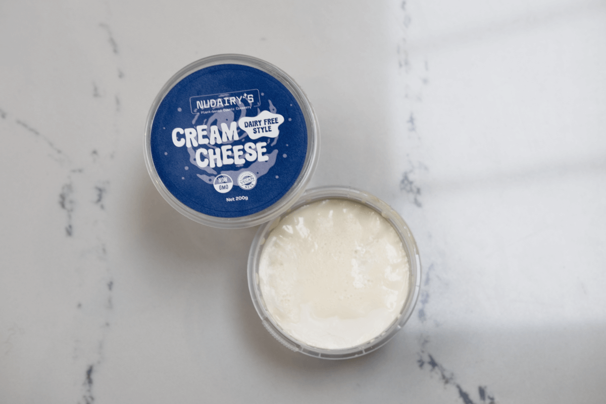 Nudairy's Dairy-free Cream Cheese — %Nudairy's Plant-Based Creamery